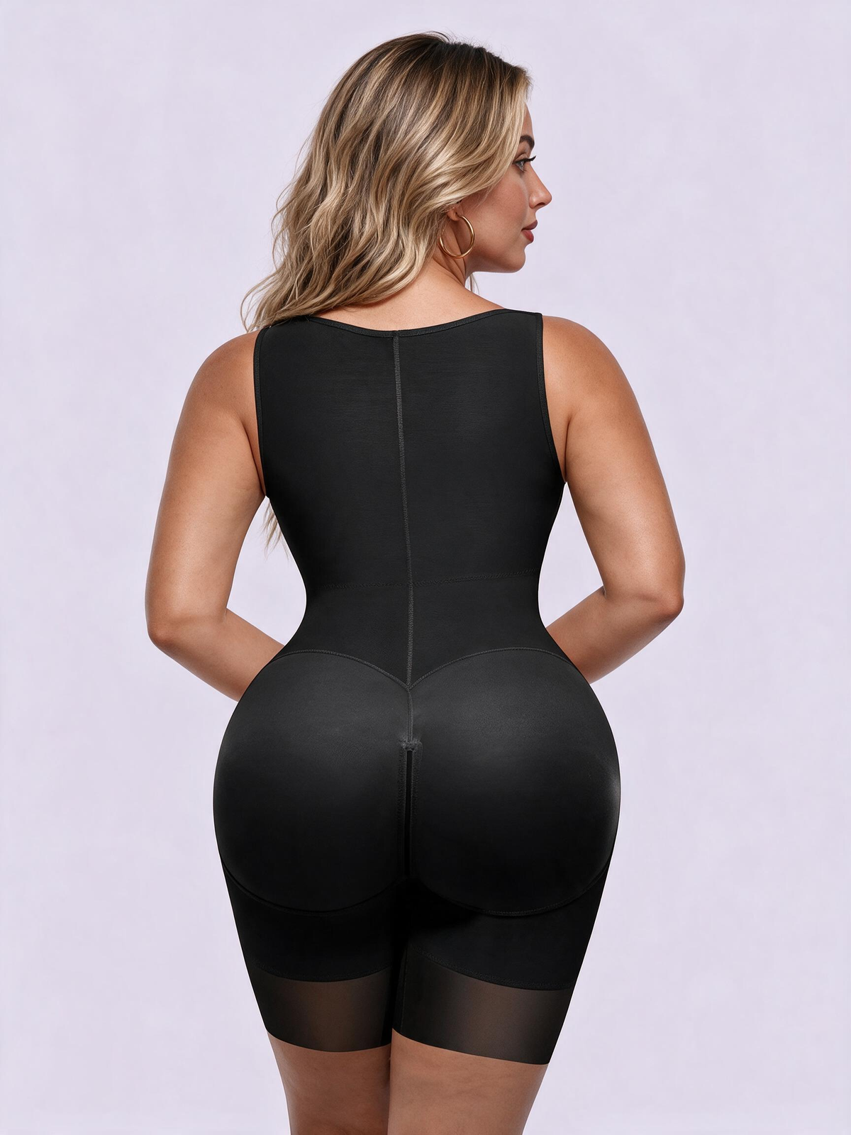 V-Shaped Faja Tummy Control Butt Lift Bodysuit