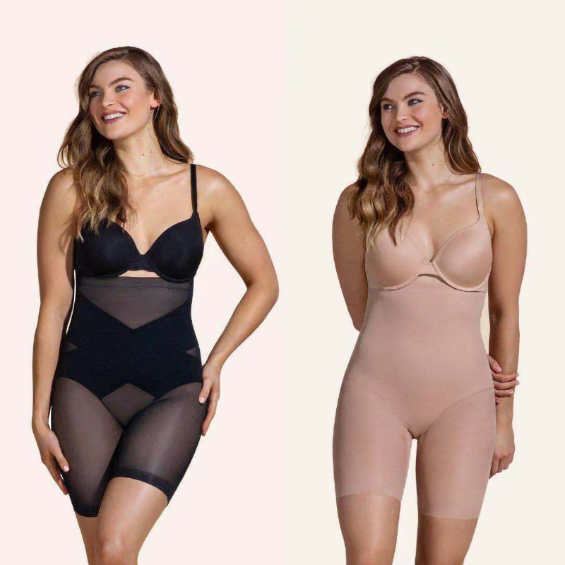 High-waisted tummy-control shapewear