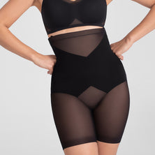 High-waisted tummy-control shapewear