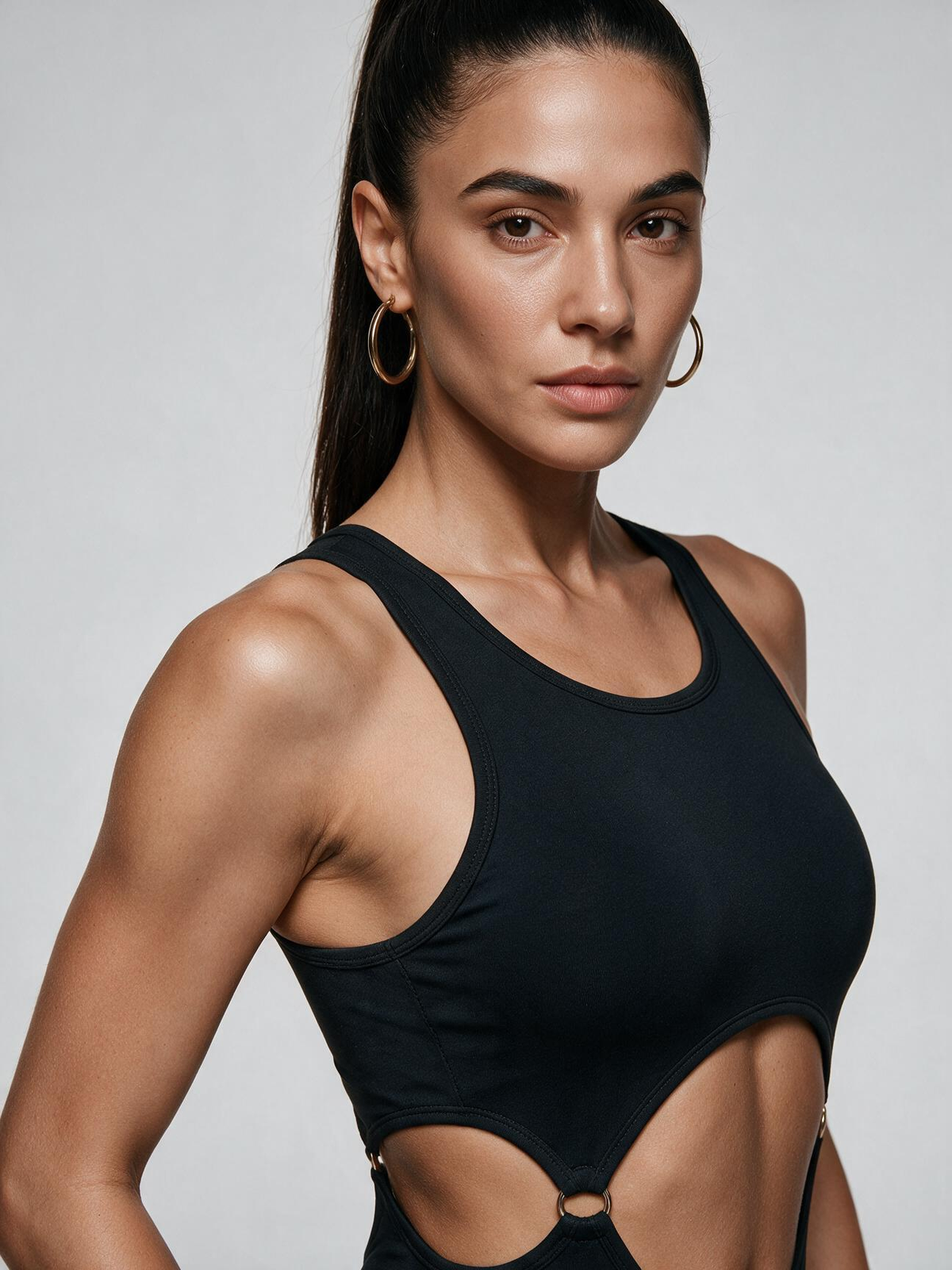 Lila Zen Cutout Sculpt Jumpsuit